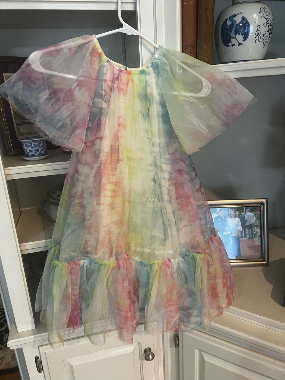 NWT Next Pastel Rainbow Tulle Party Dress